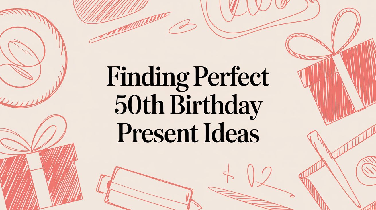 Finding Perfect 50th Birthday Present Ideas