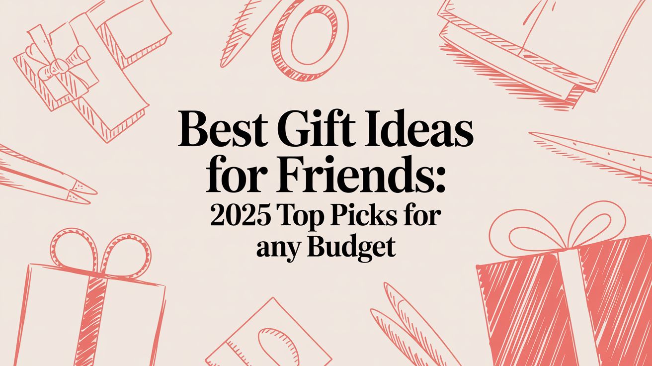 best gift ideas for friends: 2025 Top Picks for Any Budget