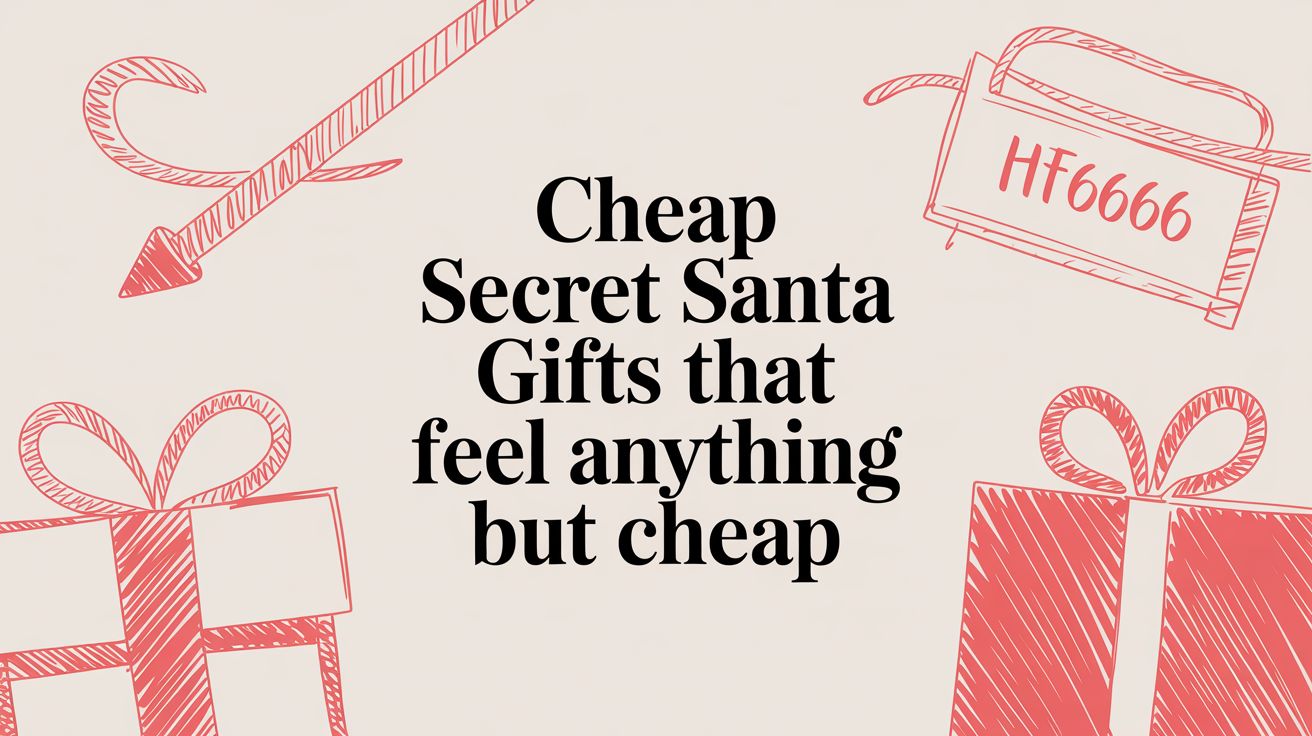 Cheap Secret Santa Gifts That Feel Anything But Cheap