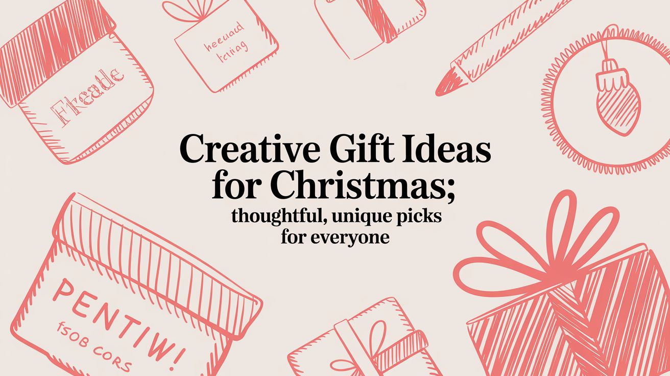 Creative gift ideas for christmas: Thoughtful, unique picks for everyone