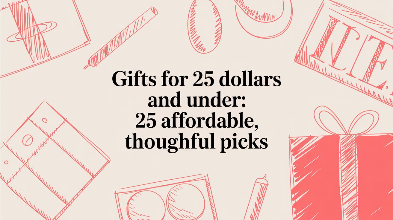 Gifts for 25 Dollars and Under: 25 Affordable, Thoughtful Picks