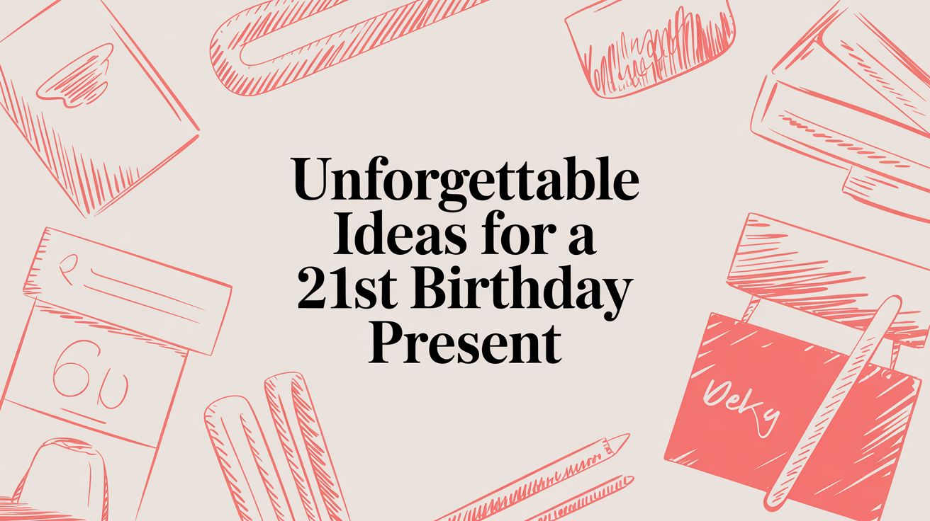 Unforgettable Ideas for a 21st Birthday Present