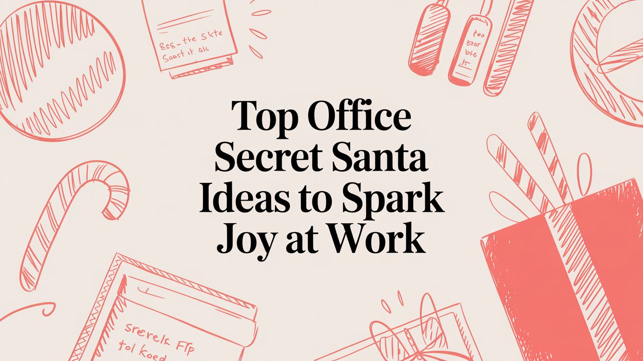 Top office secret santa ideas to spark joy at work