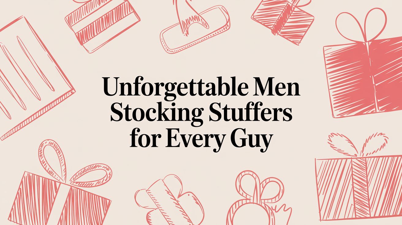 Unforgettable Men Stocking Stuffers for Every Guy