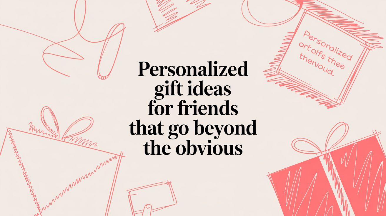 Personalized Gift Ideas for Friends That Go Beyond the Obvious
