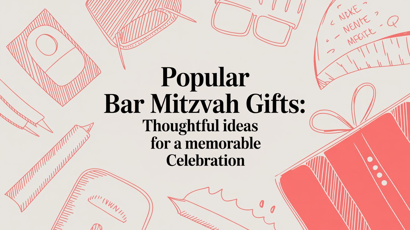 Popular bar mitzvah gifts: Thoughtful ideas for a memorable celebration