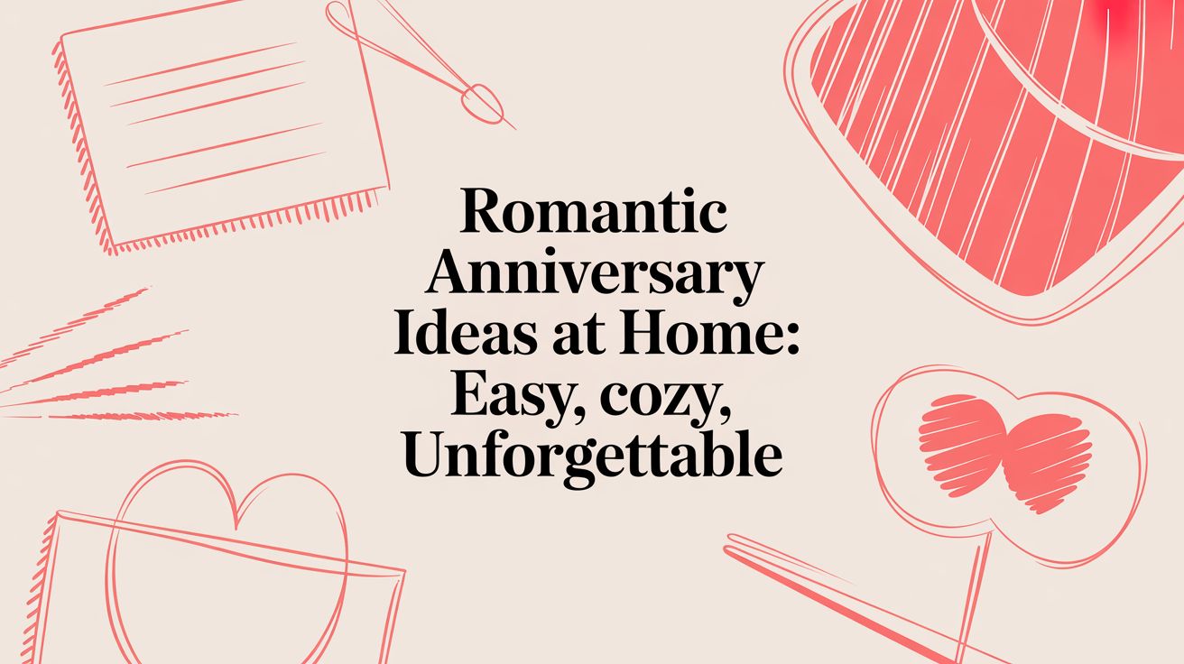 Romantic Anniversary Ideas at Home: Easy, Cozy, Unforgettable