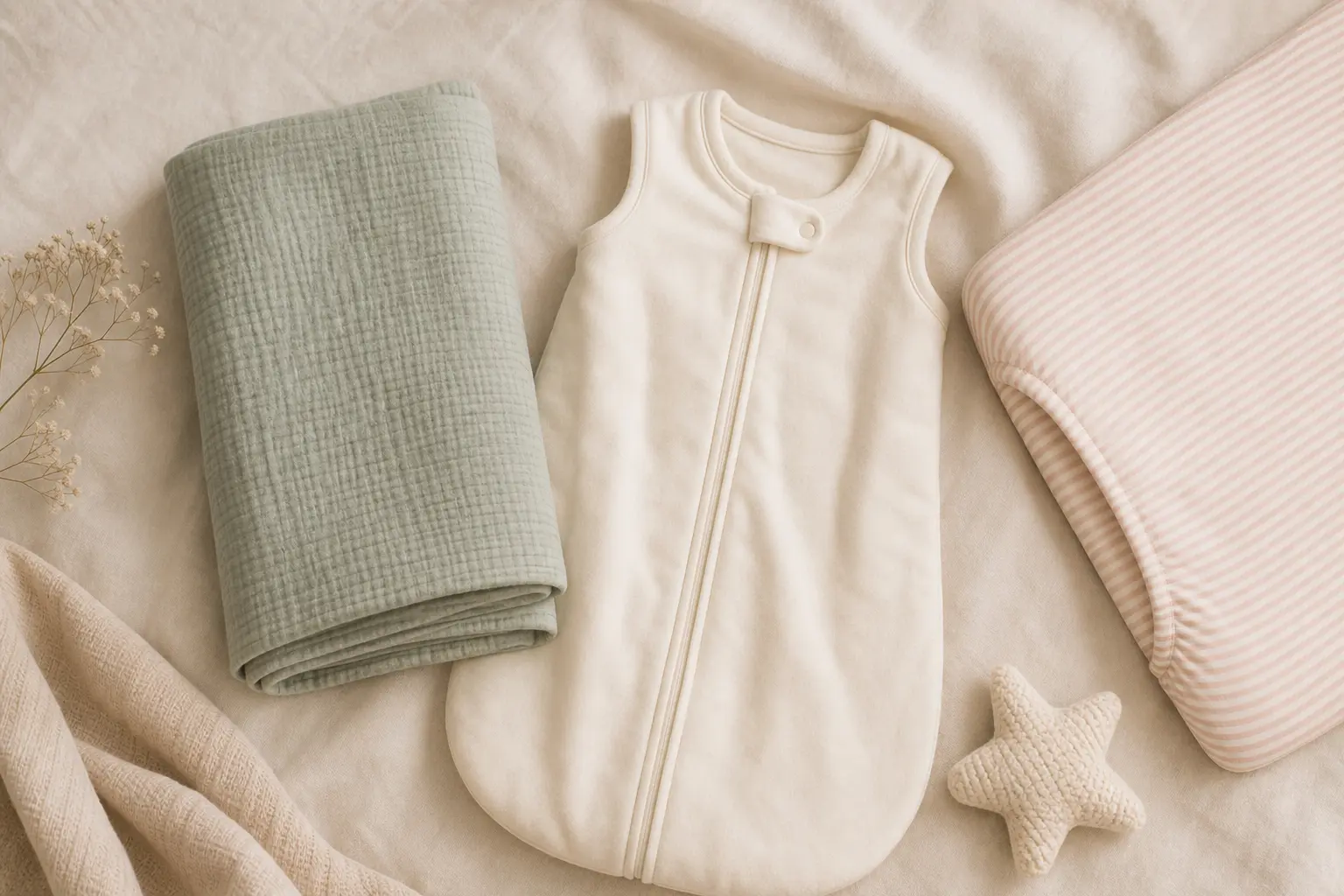 Sleep Sacks, Swaddles and Bedding gift ideas