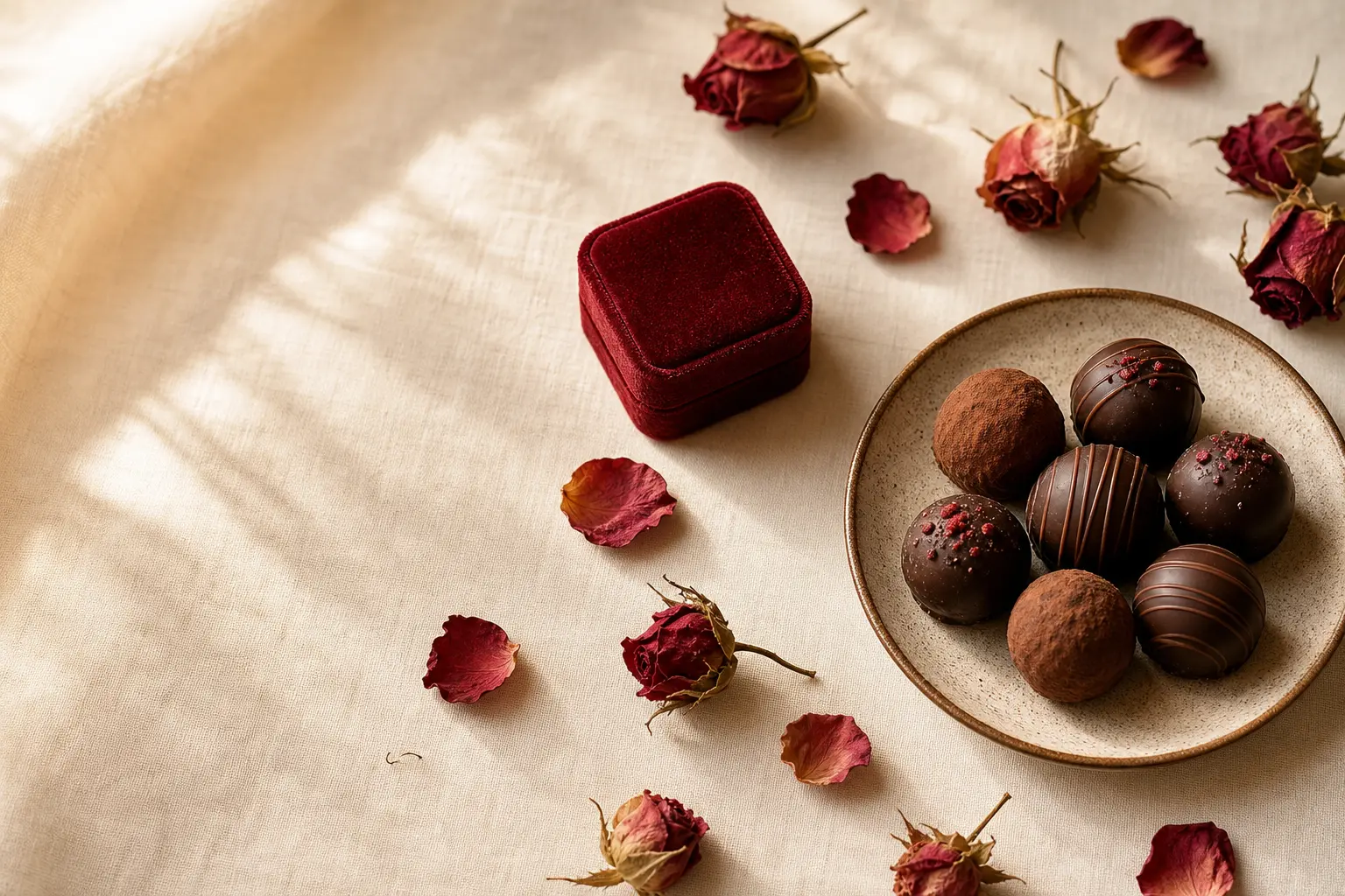 Classic Romance: Jewelry, Flowers, and Chocolate gift ideas